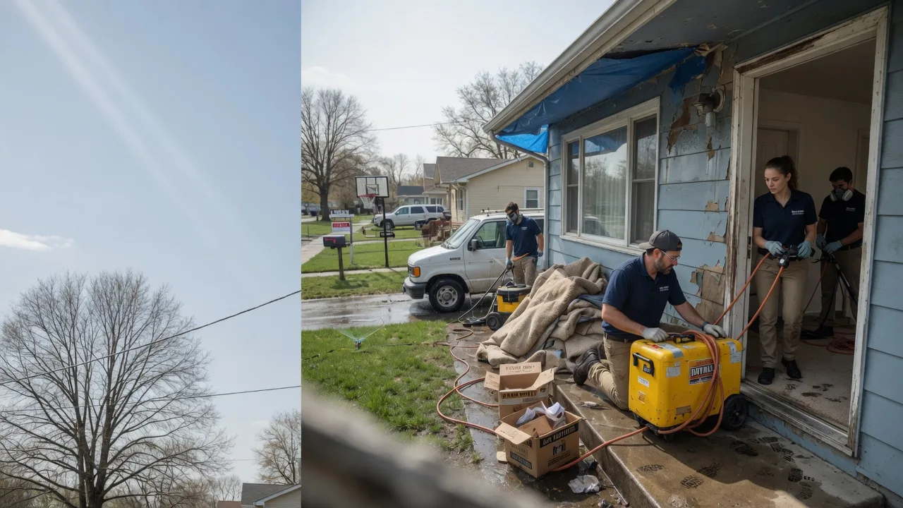 Basement Flood Cleanup in Ferriday, LA near me